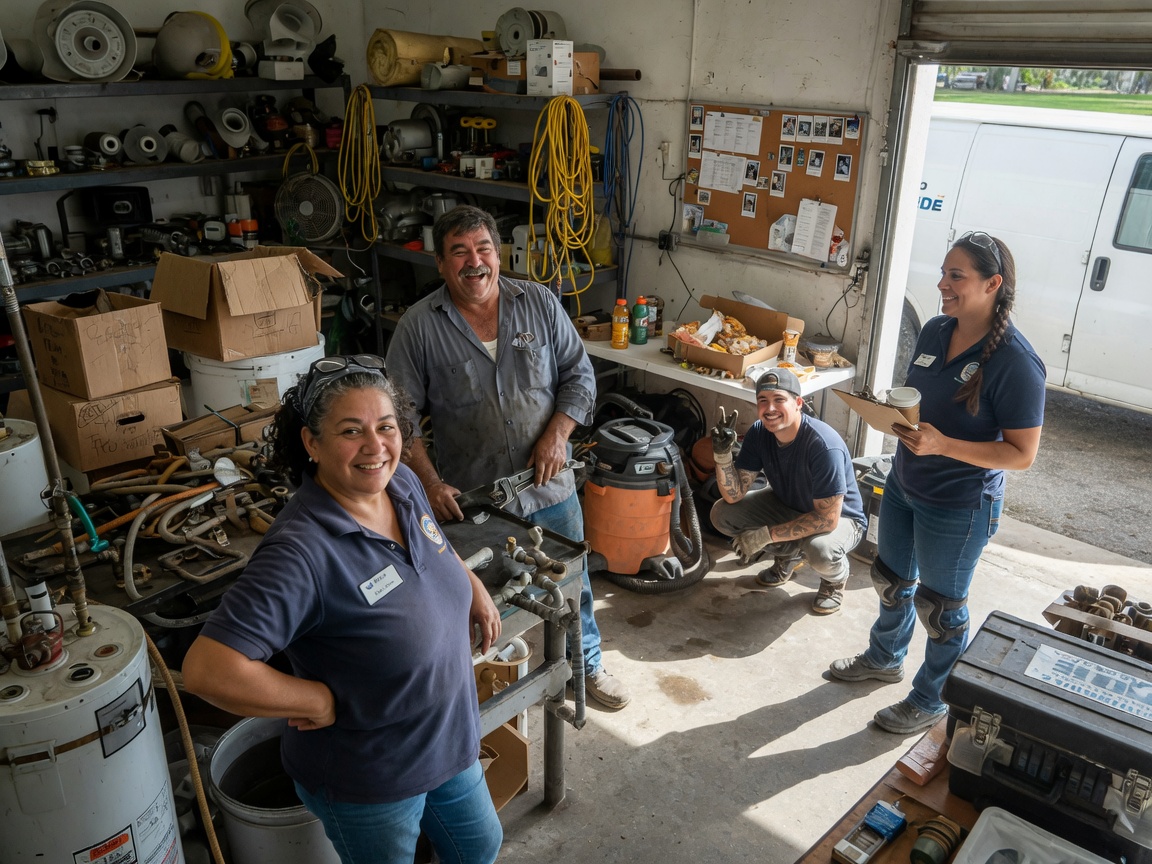 The Lehigh AquaShield team at work in Lehigh Acres