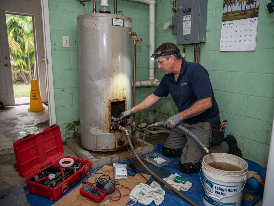 Emergency Water Heater Repair in Lehigh Acres, FL