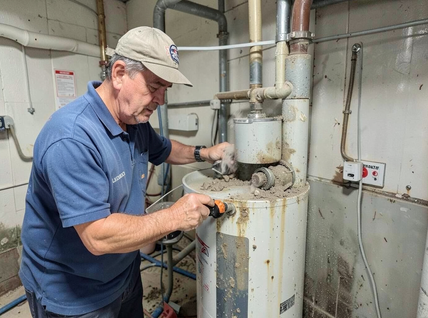 Water Heater Sediment and Mineral Buildup in Lehigh Acres, FL